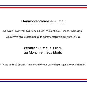 Cérémonie du 8 mai