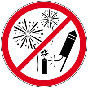 Interdiction des feux d'artifice