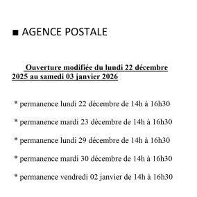Agence Postale